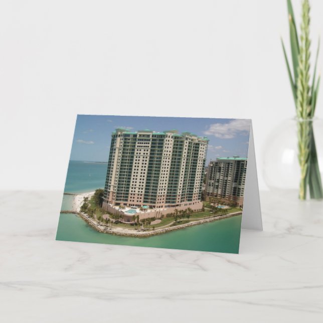 Strandnahes Hotel, Marco Insel, Florida, 2004 Karte (Vorderseite)