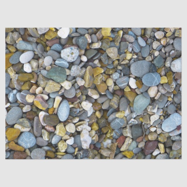 Strandpapier für Kiesel Seidenpapier (Vorderseite)