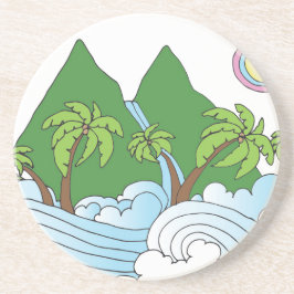 Strandparks Getränkeuntersetzer