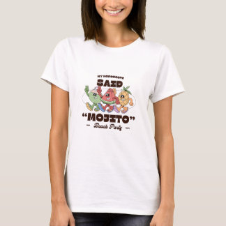Strandparty-T-Shirt Astrologie-Geschenk für sie So T-Shirt