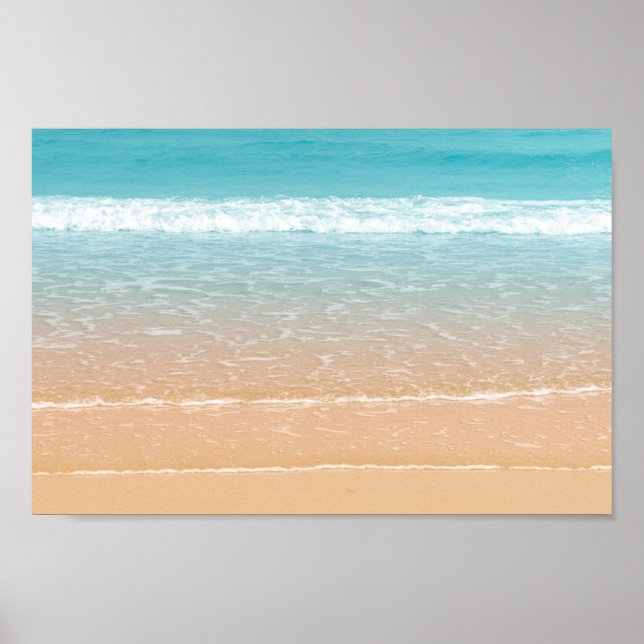 Strandplakat Poster (Vorne)