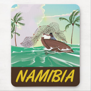 Strandposter Namibia Mousepad