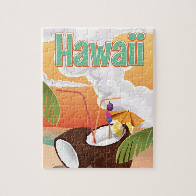 Strandposter von Hawaii (Vertikal)