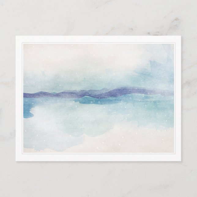 Strandpostkarte Postkarte (Vorderseite)