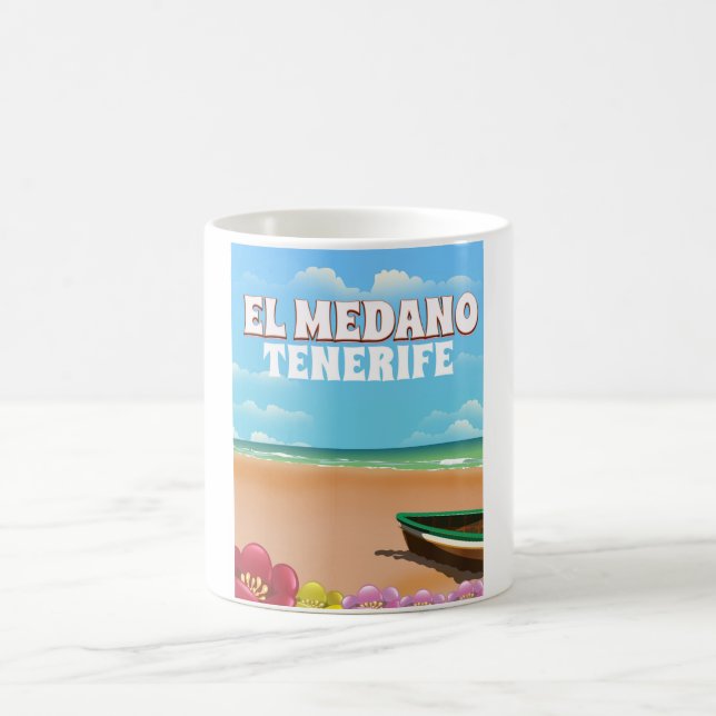 Strandpromenade El Medano Tenerife Kaffeetasse (Mittel)