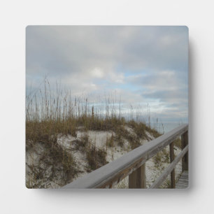 Strandpromenade Fotoplatte