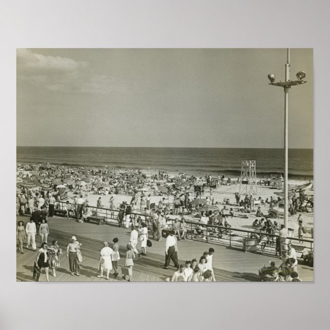 Strandpromenade Poster (Vorne)
