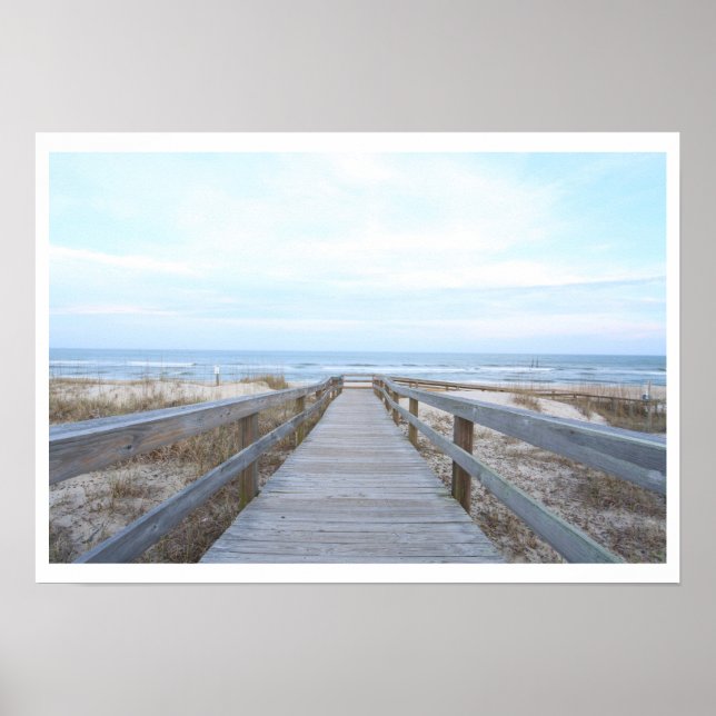 Strandpromenade Poster (Vorne)