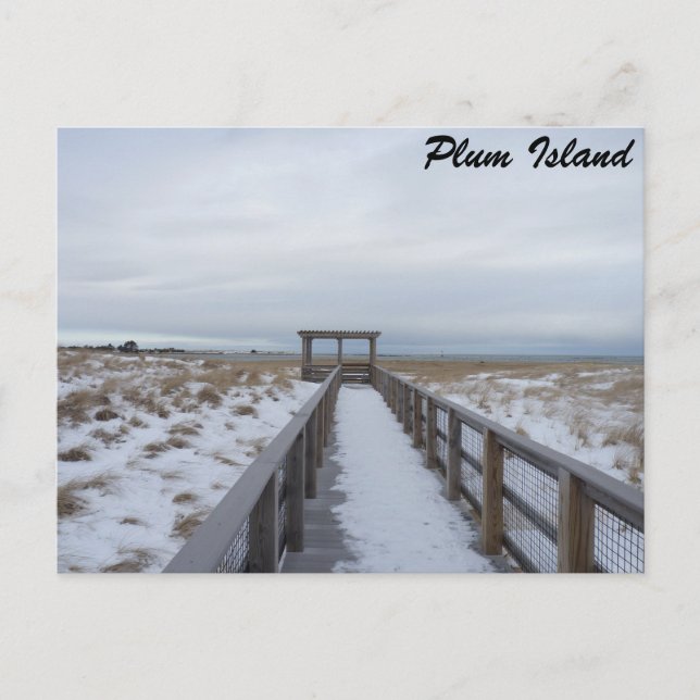 Strandpromenade Postkarte (Vorderseite)