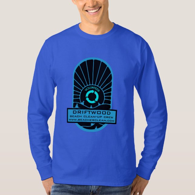 Strandreinigung - Freiwillige Crew T-Shirt (Vorderseite)