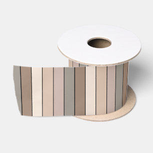 Strandsand Erde Tone Farbstreifen auf Wasserfarbe Satinband