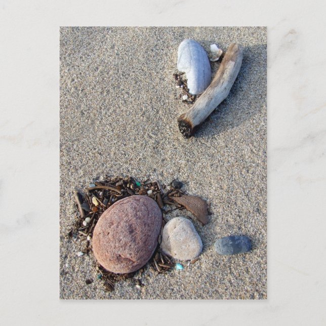 Strandschätze Postkarte (Vorderseite)