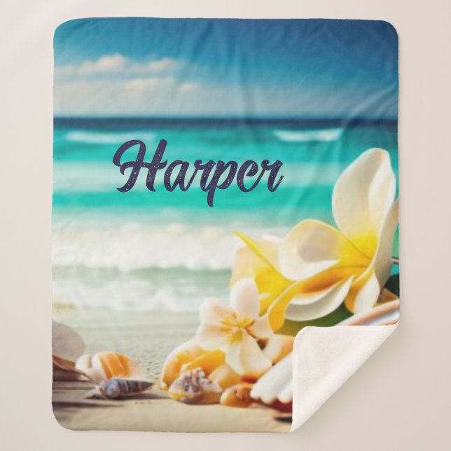 Strandschätze Sherpadecke (Vorderseite)