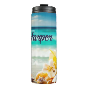 Strandschätze Thermosbecher
