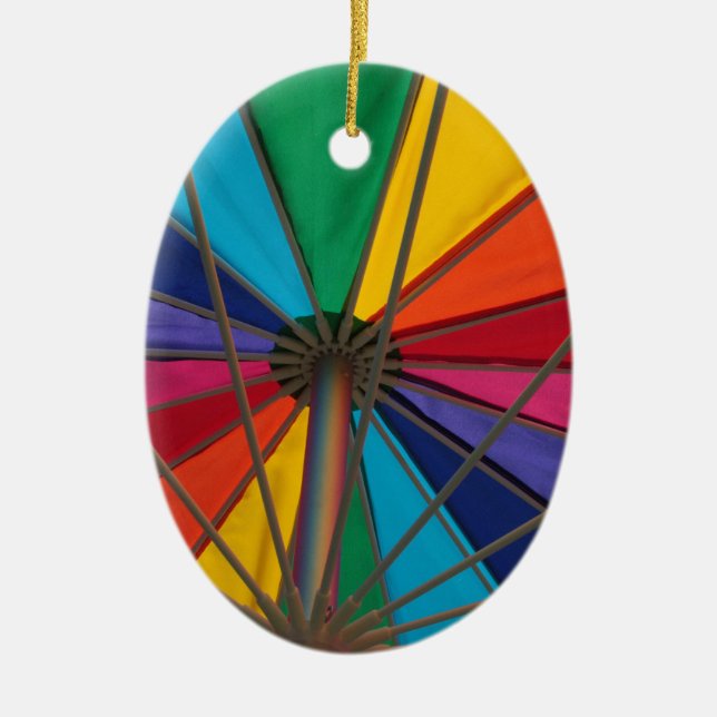 Strandschirm Keramik Ornament (Vorne)