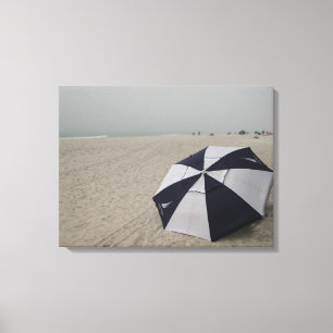 Strandschirm Leinwanddruck
