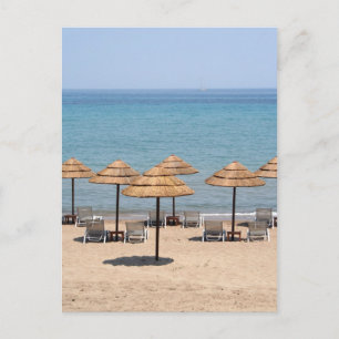 Strandschirme Postkarte