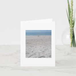 Strandschlauch, Blank-Card-Personalisierung Karte