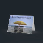 STRANDSCHREIBEN FEIERTAGSKARTE<br><div class="desc">Es schneidet nicht überall zu Weihnachten :) Viel Spaß,  diese Karte zu Ihrer Familie und Freunden für die Feiertage Jahreszeit zu schicken.</div>