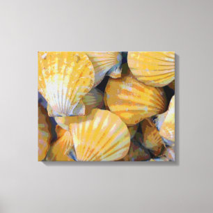 Strandseashells-Kunst-Leinwand-Druck Leinwanddruck