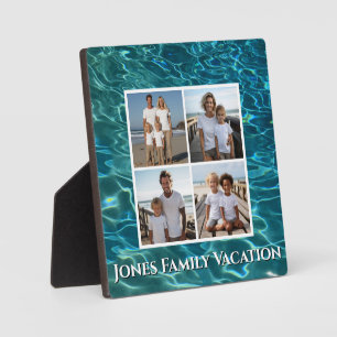 Strandsee Wasser personalisieren Fotovorlage Fotoplatte