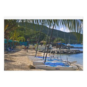 Strandseite des Leverick Bay Resort & Marina, Fotodruck