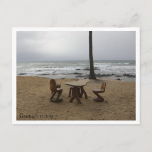 Strandsitze - Maßgeschneiderte Postkarte