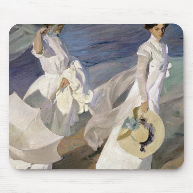Strandspaziergang 1909 mousepad (Vorne)