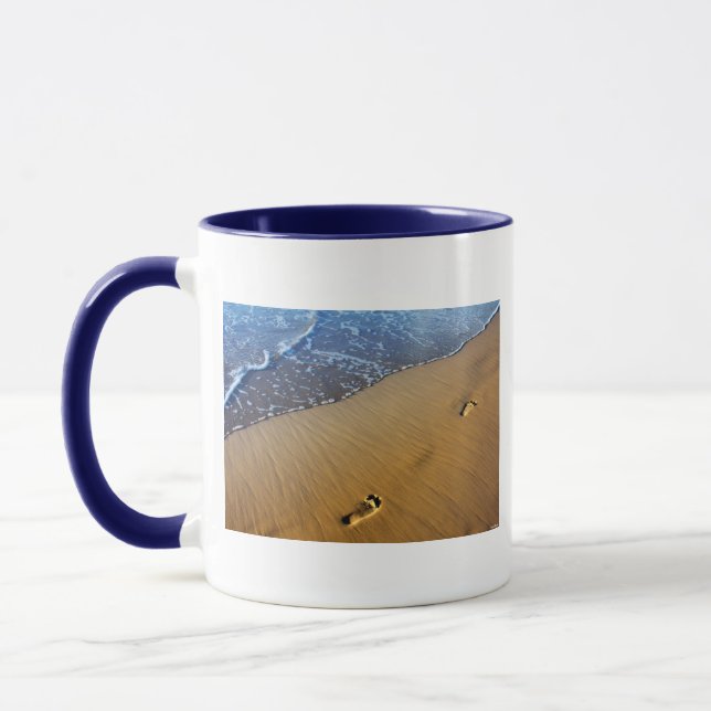Strandspaziergänge Tasse (Links)
