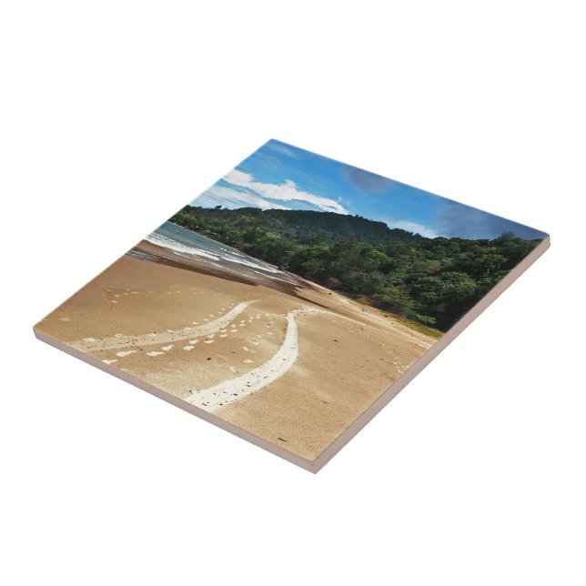 Strandspuren Fliese (Seite)