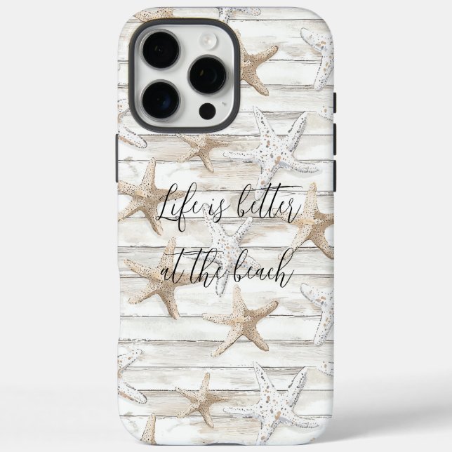 Strandstar iPhone 16 Pro Max Hülle (Rückseite)