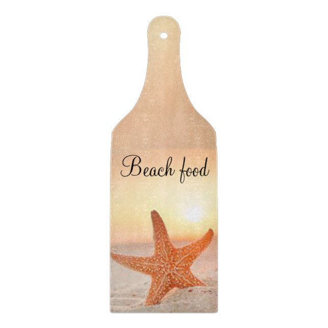 Strandstar Schneidebrett (Vorderseite)