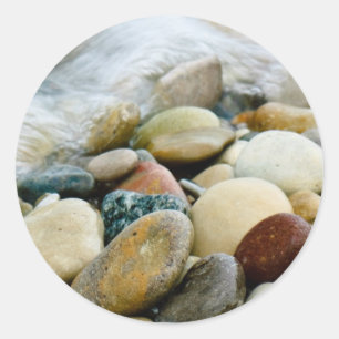 Strandsteine an den Shore Stickers