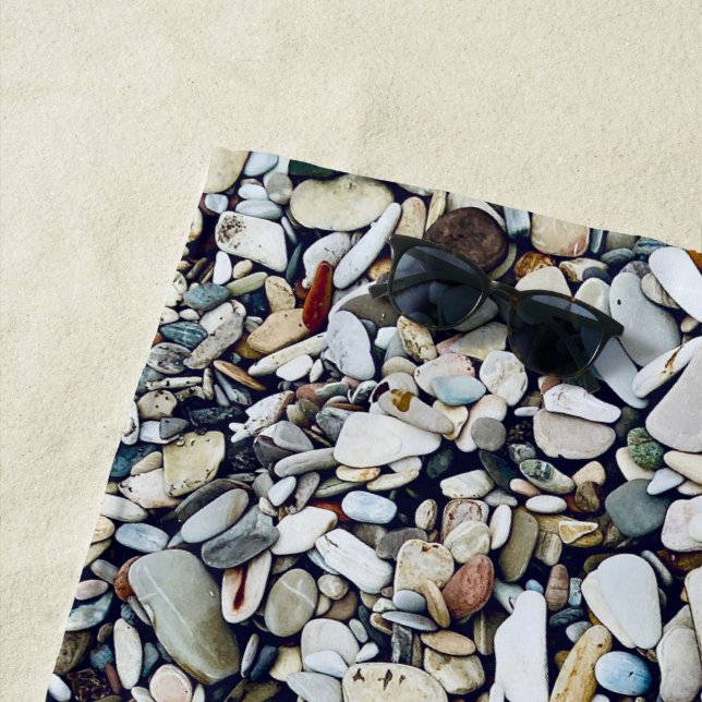 Strandsteine Strandtuch (Beispiel)