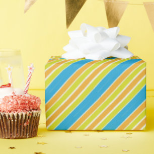 Strandstreifen Geschenkpapier