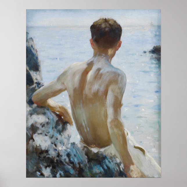 Strandstudie Poster (Vorne)