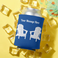Strandstuhl Cooler - Retro Relaxation Koozie