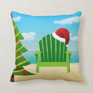 Strandstuhl Weihnachtskissen mit Kissen
