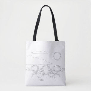 Strandstühle Erwachsenenfarben Vollständige Tasche