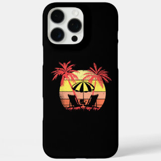Strandstühle Sonnenschirm Sommer Sonnenuntergang 8 iPhone 16 Pro Max Hülle