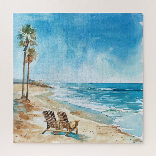 Strandszene (Vertikal)