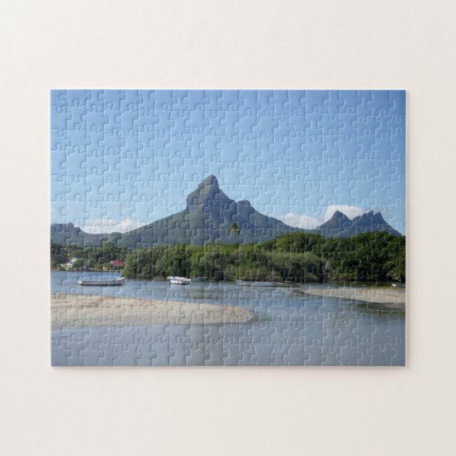 Strandszene auf Mauritius. (Horizontal)