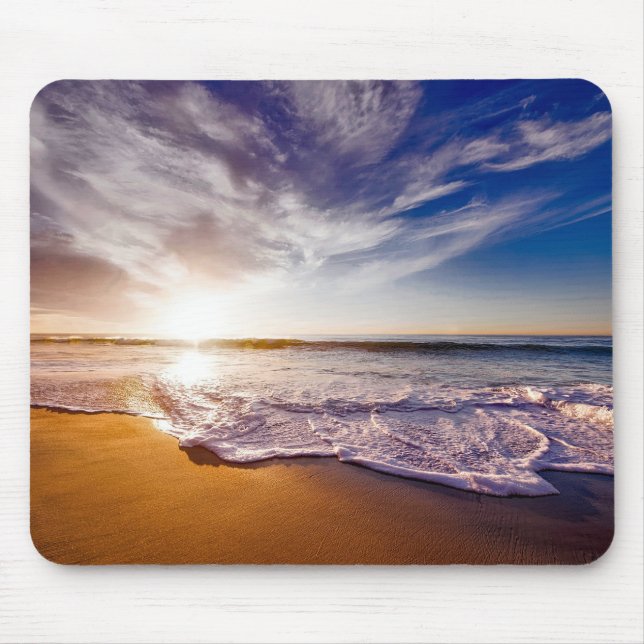 Strandszene-Mauspad Mousepad (Vorne)