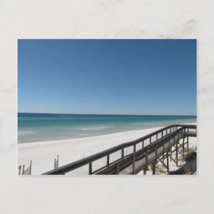 Strandszene Postkarte
