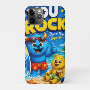 Strandtag Superstar Monster Freunde Sommer Collage Case-Mate iPhone Hülle