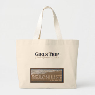 Strandtasche | Mädchen-Trip Strandtasche Jumbo Stoffbeutel