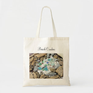 Strandtaschen Beach Comber Sea Glass Treibholz Tragetasche