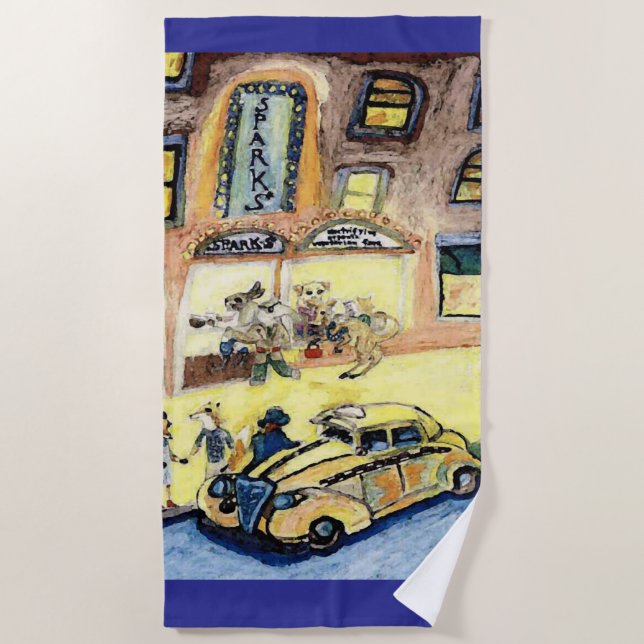 🚕 STRANDTUCH (Vorderseite)
