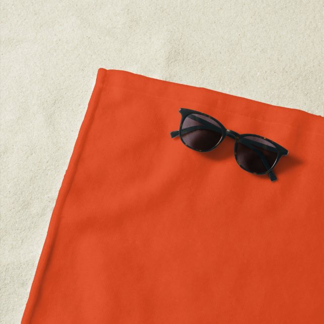 Strandtuch Frühling Burnt Orange  (Beispiel)