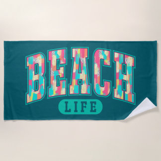 Strandtuch für Sommerferien, Pool Tag